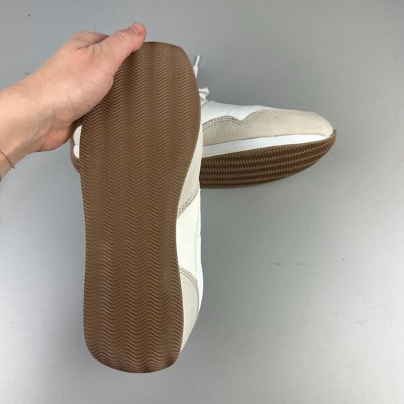 Madewell League Sneakers in Washed Nubuck in Cloud Linen Multi - Picture 9 of 9